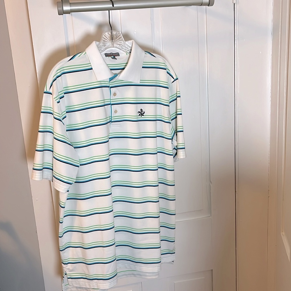 Peter Millar Summer Comfort Golf Shirt (Size L)